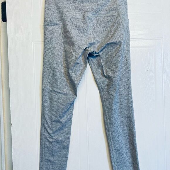 Lorna Jane Heathered Gray Workout Leggings Pants Size Small - Picture 3 of 8